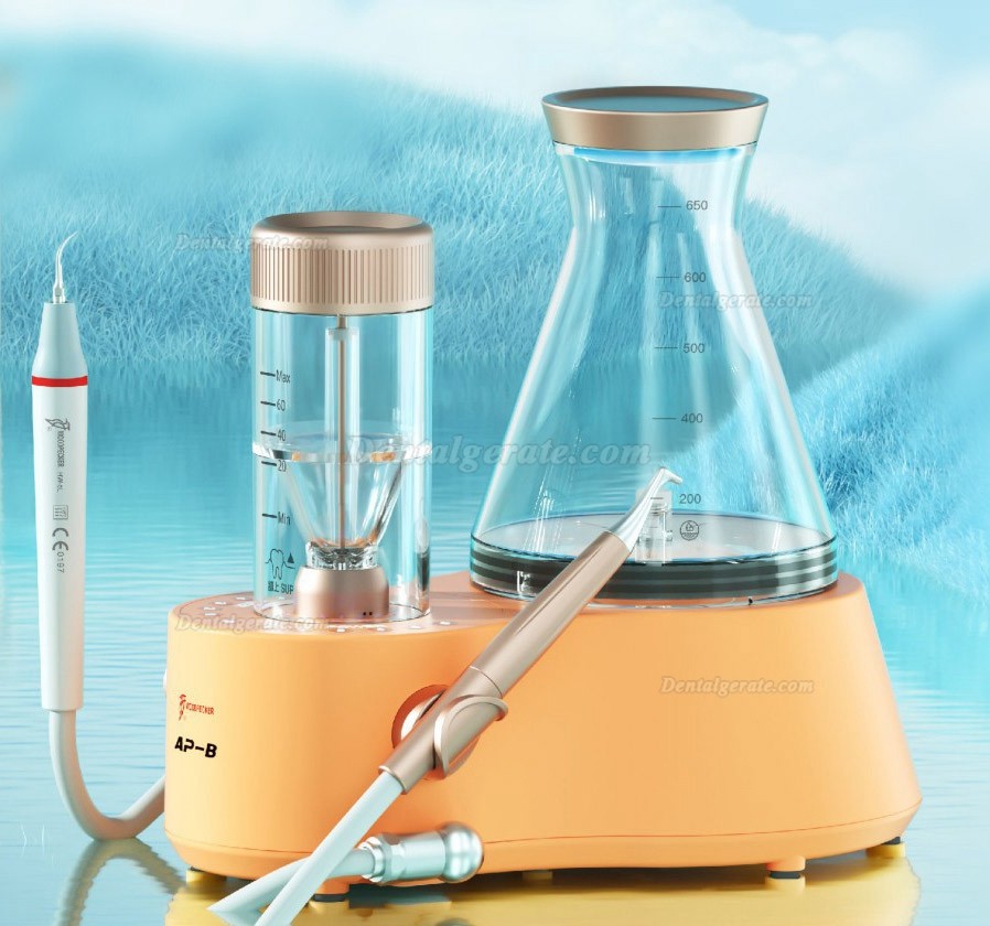Woodpecker AP-B Pulverstrahlger&auml;t Dental Luftstrompolierer + UltraschallScaler